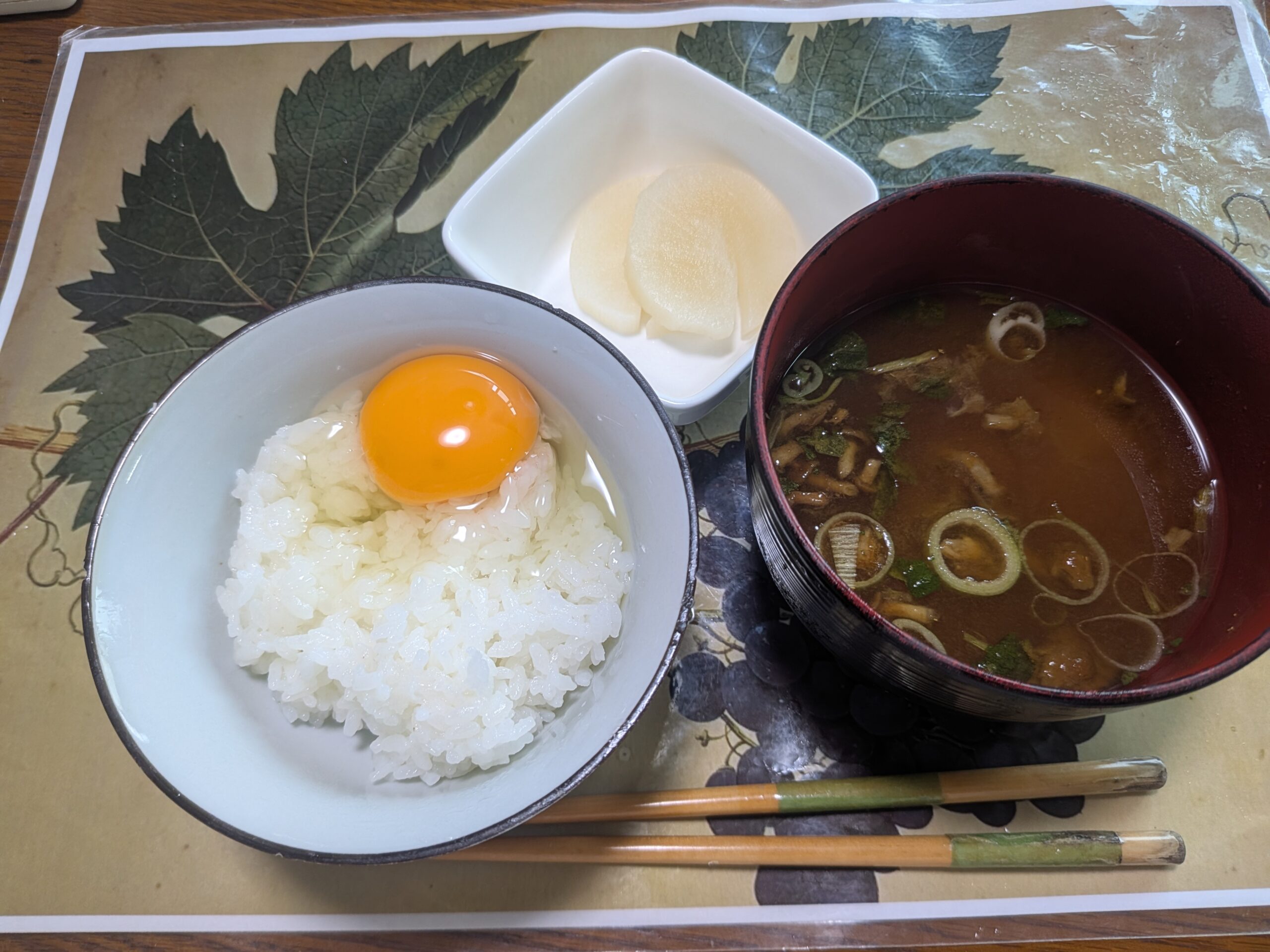 コックまーちゃん 「玉子かけご飯」